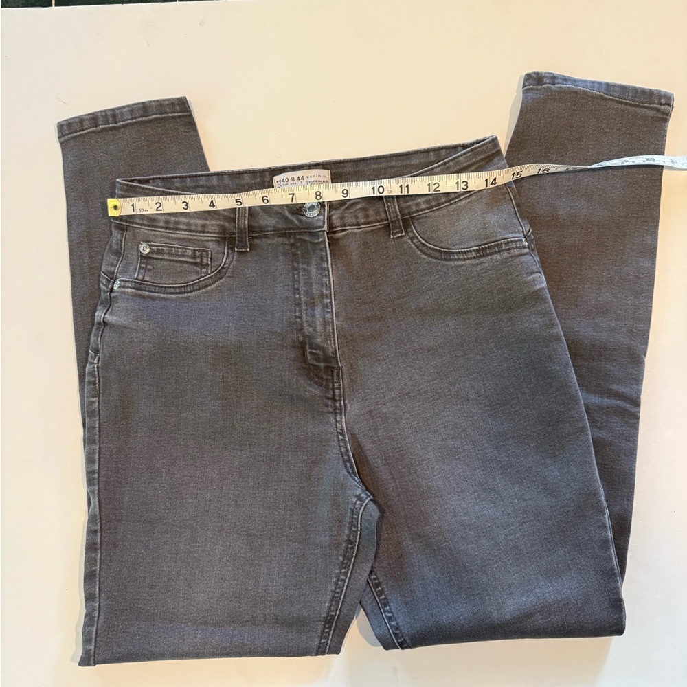 PRIMARK WOMENS HIGH RISE GRAY JEGGINGS SIZE 8